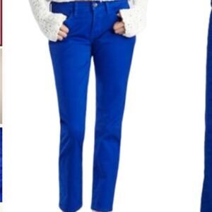 Lucky Brand Sofia Capri Electric Blue Jeans